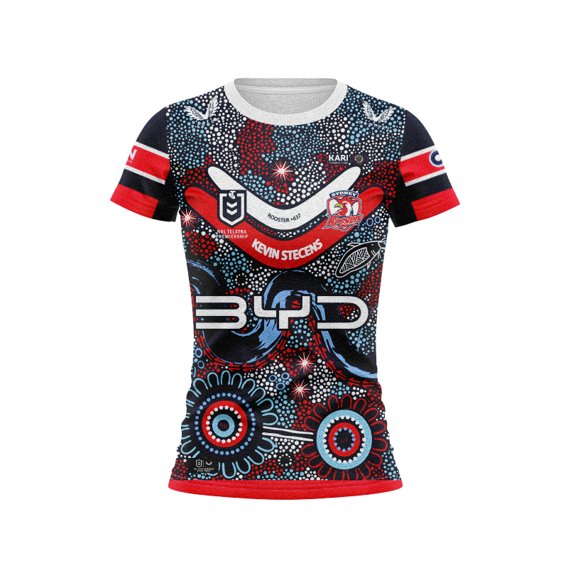 Women's NRL Sydney Roosters 2025 Indigenous Jersey