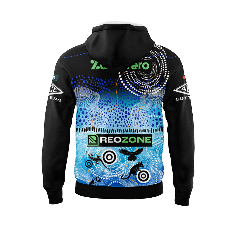 NRL Cronulla-Sutherland Sharks 2025 Indigenous Training Hoodie