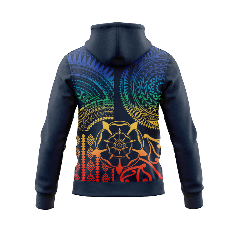 NRL Canberra Raiders 2024 Multicultural Run Out Zipper Hoodie