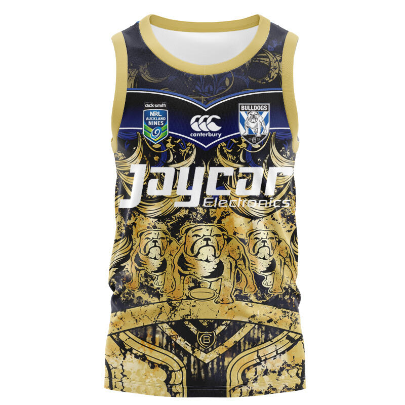 NRL Canterbury-Bankstown Bulldogs 2014 Nines Singlet