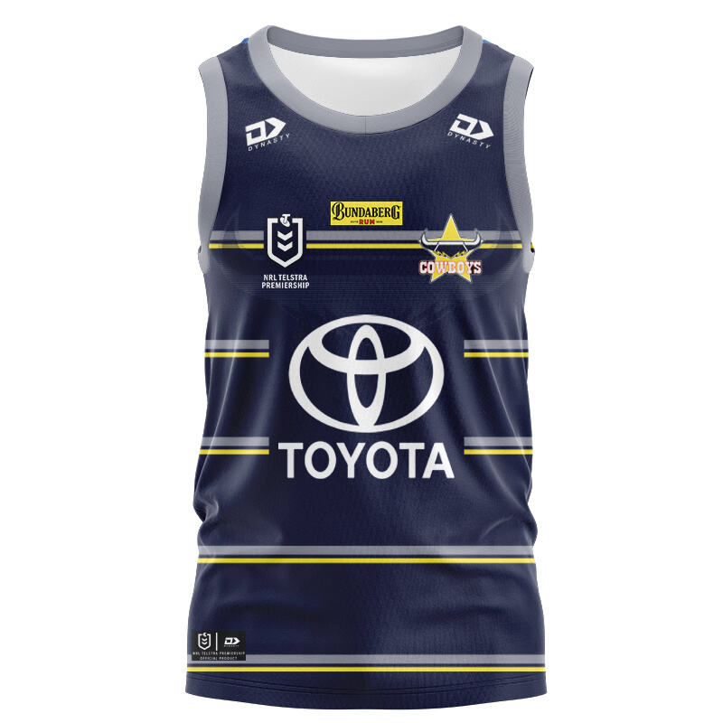 NRL North Queensland Cowboys 2021 Anzac Singlet