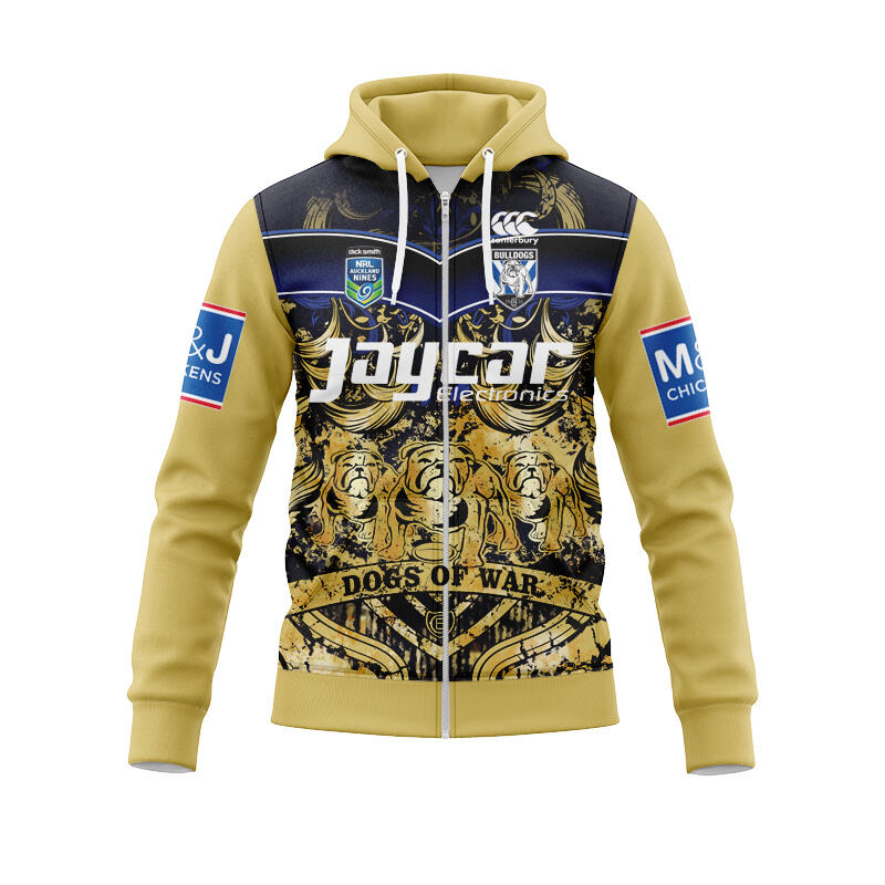 NRL Canterbury-Bankstown Bulldogs 2014 Nines Zipper Hoodie