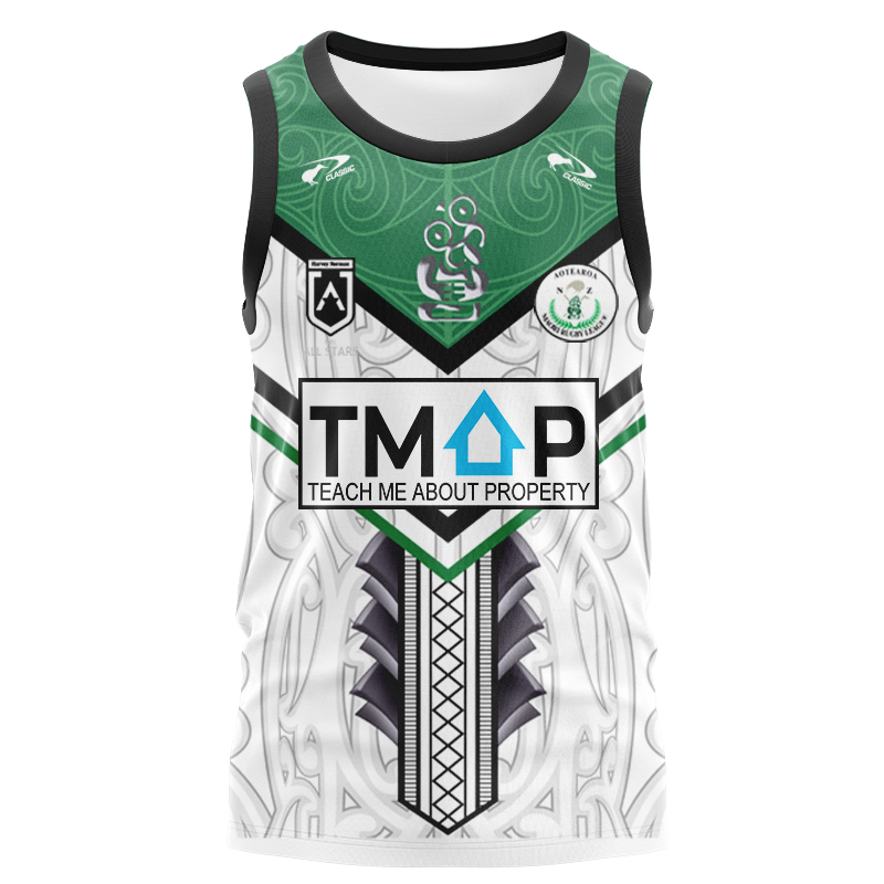 Maori All Stars 2025 Home Singlet