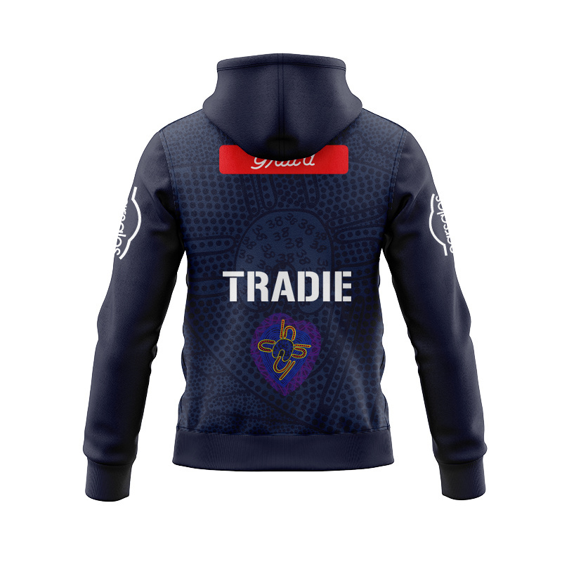 NRL Melbourne Storm 2025 Indigenous Zipper Hoodie