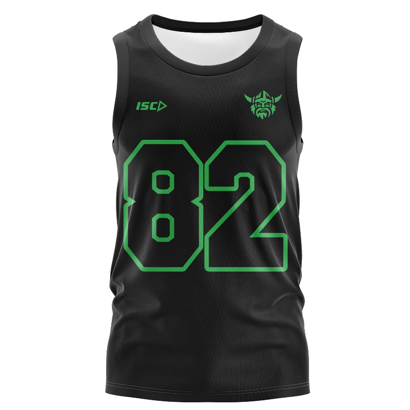 NRL Canberra Raiders 2025 Gridiron Singlet