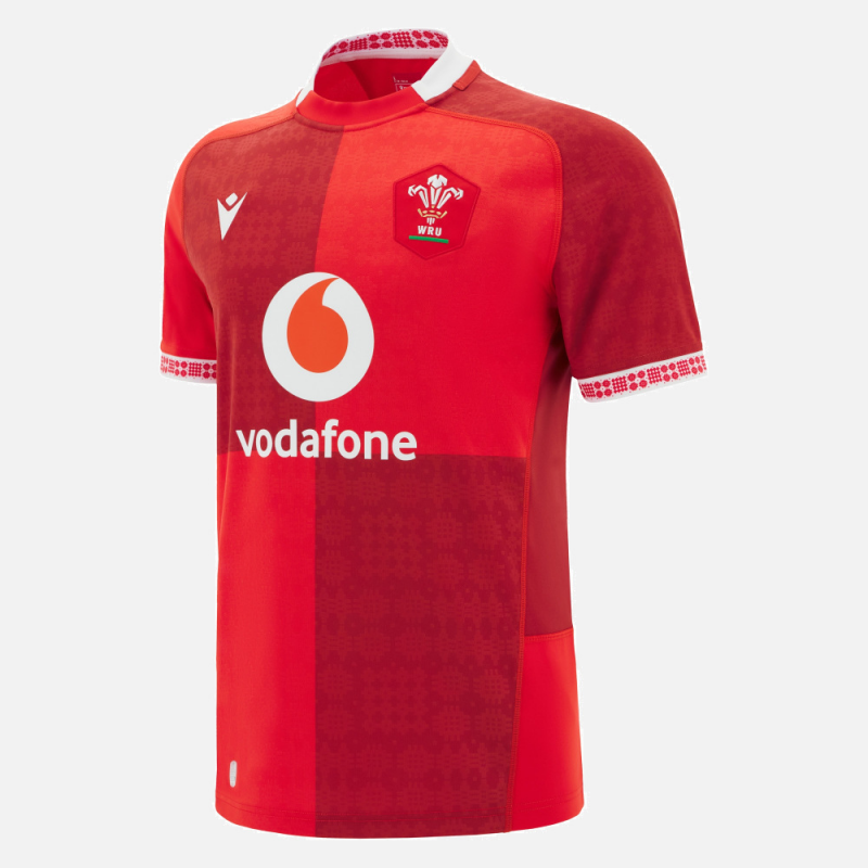 Wales Rugby 2025 Home Jersey