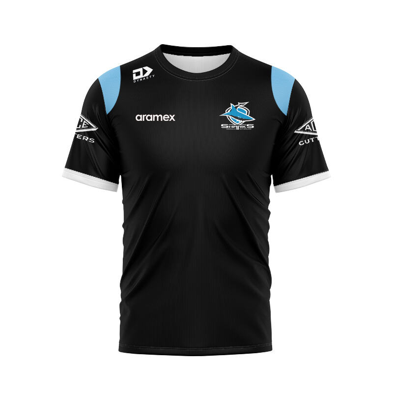 NRL Cronulla-Sutherland Sharks 2025 Black Training Jersey