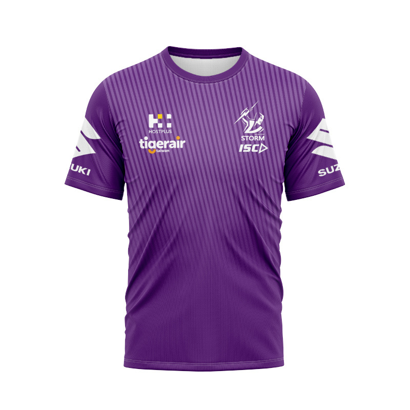 NRL Melbourne Storm 2025 Media Tee