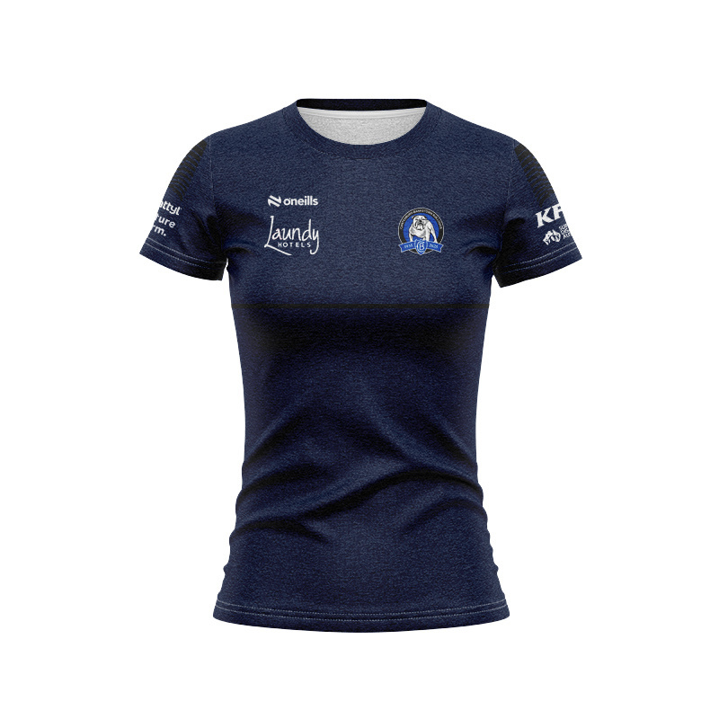 Women's NRL Canterbury-Bankstown Bulldogs 2025 Navy Media Jersey