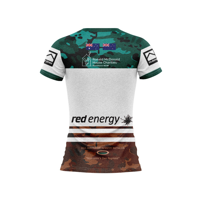 Women's NRL Newcastle Knights 2025 Anzac Jersey