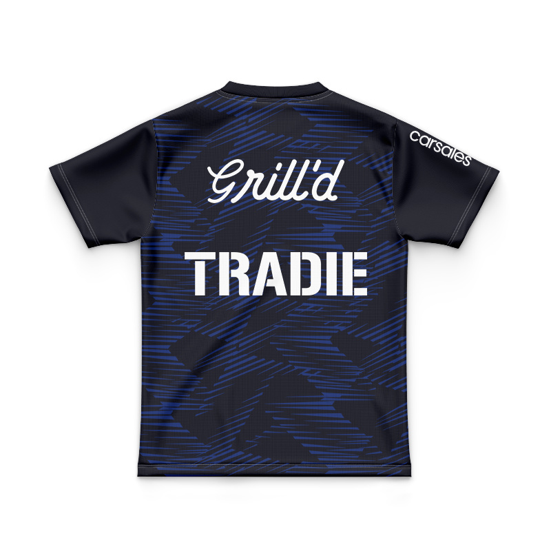 Kid's NRL Melbourne Storm 2025 Navy Training Jersey