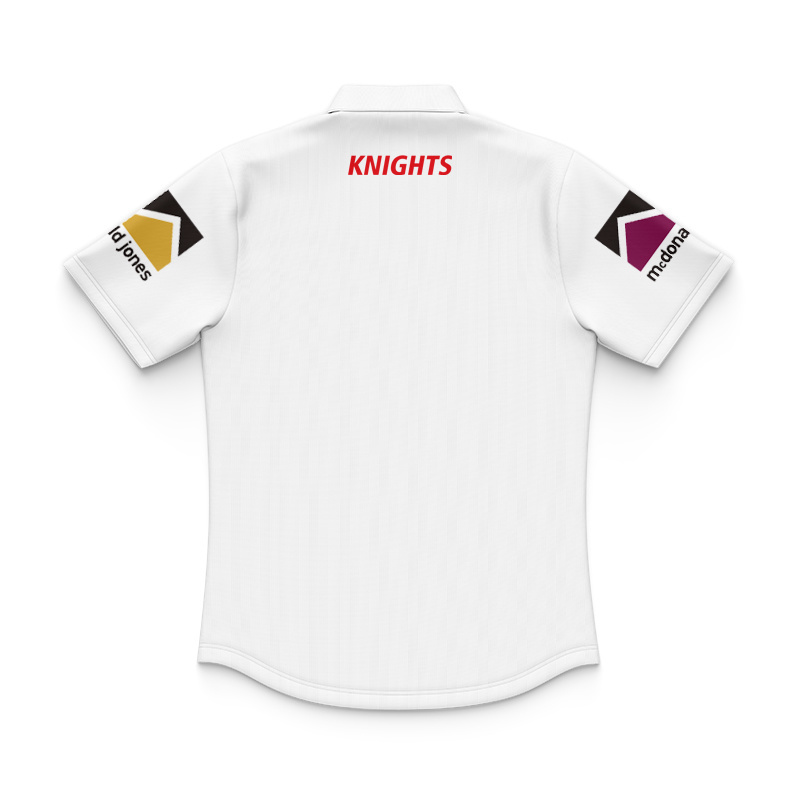 Kid's NRL Newcastle Knights 2025 Players Polo Shirt