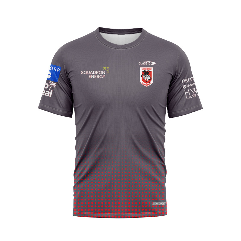 NRL St George Illawarra Dragons 2025 Team T-shirt