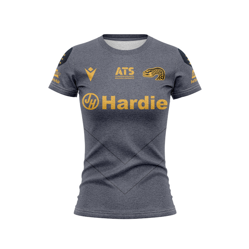 Women's NRL Parramatta Eels 2025 Grey Training Jersey
