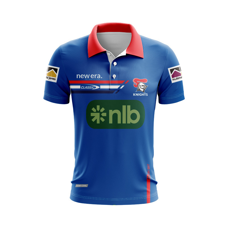 NRL Newcastle Knights 2024 Training Polo Shirt
