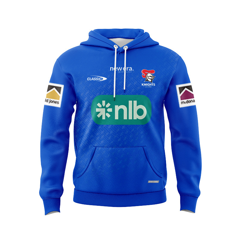 NRL Newcastle Knights 2025 Royal Sport Hoodie