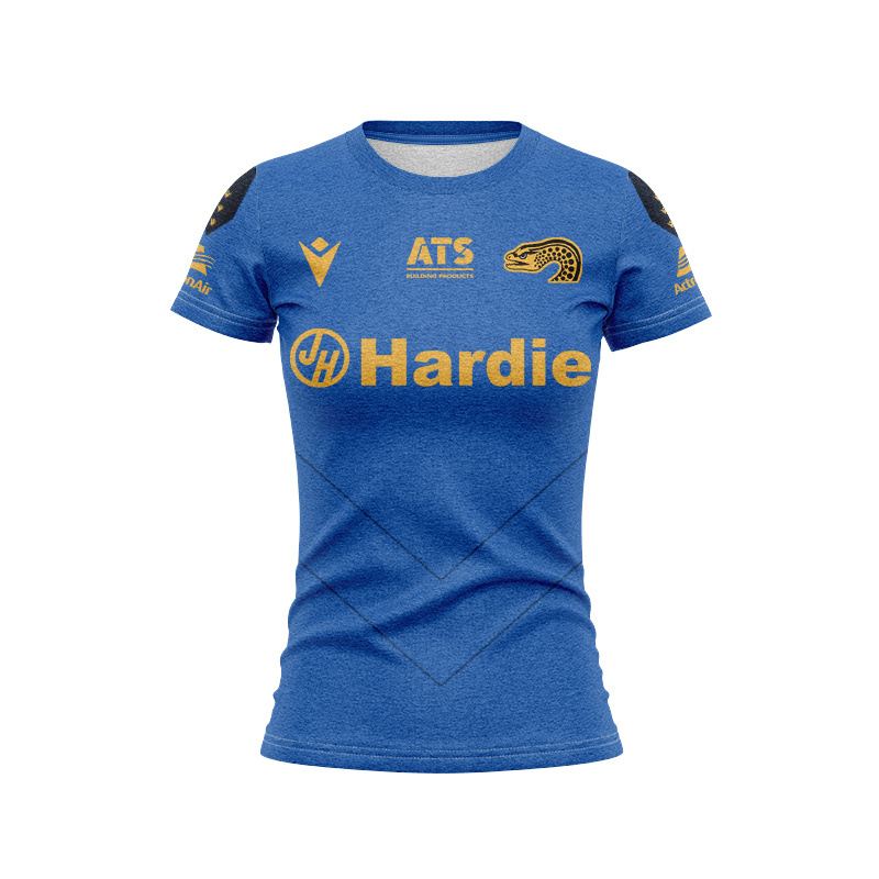 Women's NRL Parramatta Eels 2025 Blue Training Jersey