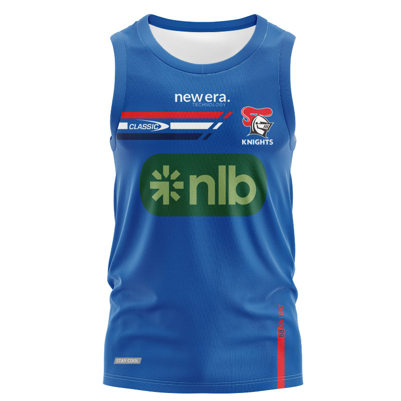 NRL Newcastle Knights 2024 Training Singlet