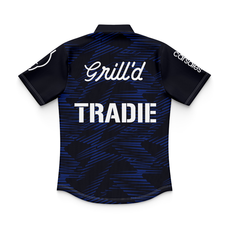 Kid's NRL Melbourne Storm 2025 Navy Training Polo Jersey