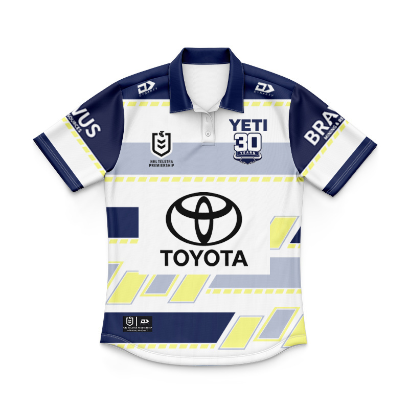 Kid's NRL North Queensland Cowboys 2025 Alternate Polo Jersey