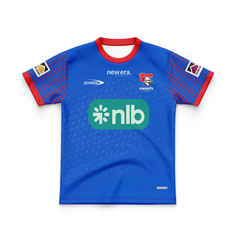 Kid's NRL Newcastle Knights 2025 Royal Jersey