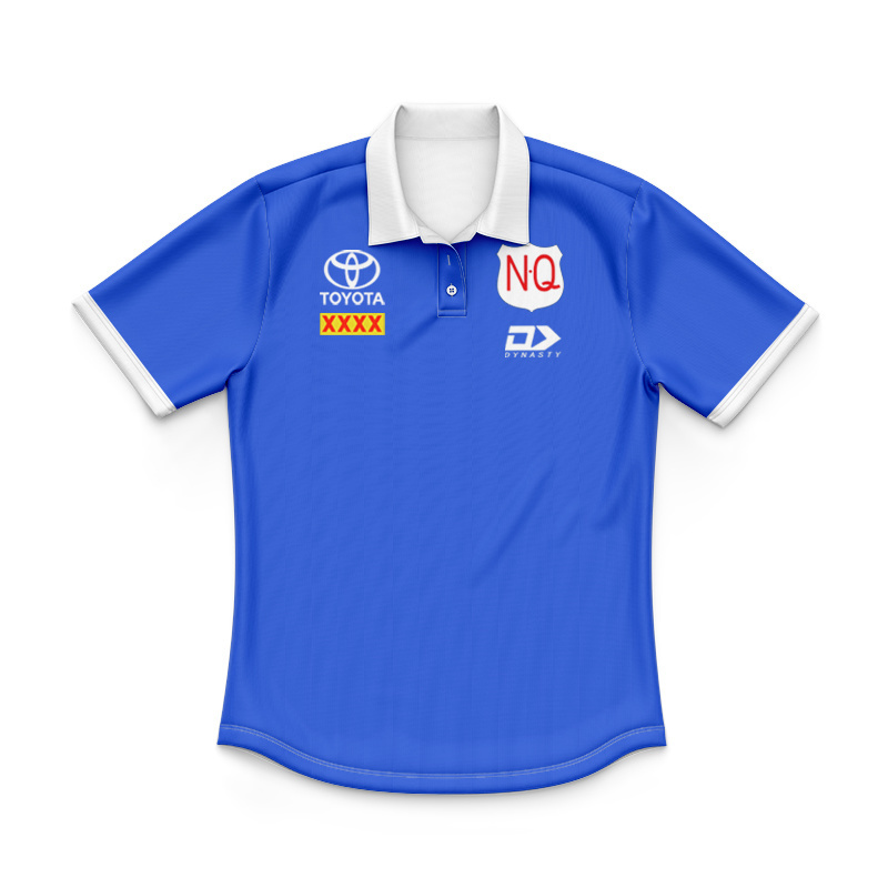 Kid's NRL North Queensland Cowboys 2025 Alternate Polo Jersey