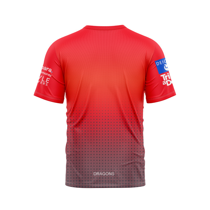 NRL St George Illawarra Dragons 2025 Media T-shirt