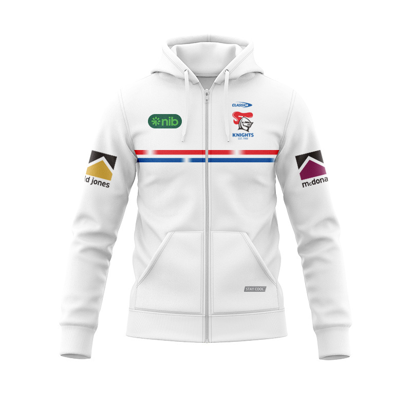 NRL Newcastle Knights 2025 Players Zipper Hoodie
