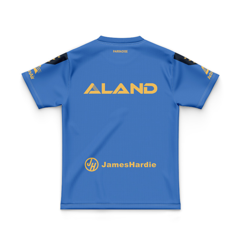 Kid's NRL Parramatta Eels 2025 Blue Training Jersey