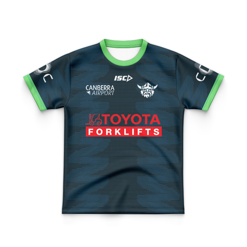 Kid's NRL Canberra Raiders 2025 Jungle Training Jersey