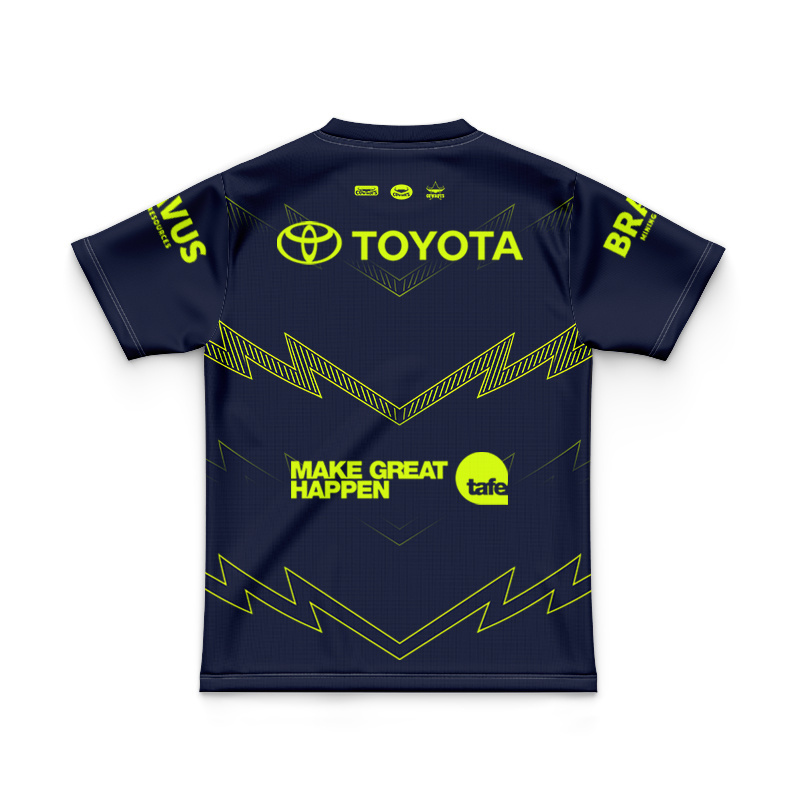 Kid's NRL North Queensland Cowboys 2025 Northern Lights Jersey