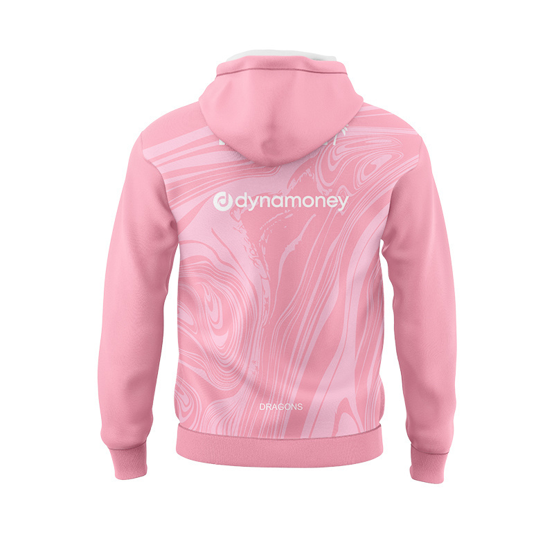 NRL St George Illawarra Dragons 2025 Pink Training Sport Hoodie