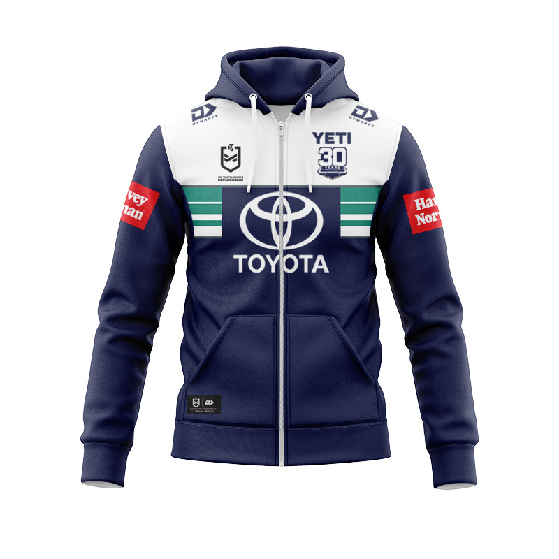 NRL North Queensland Cowboys 2025 NRLW Away Zipper Hoodie
