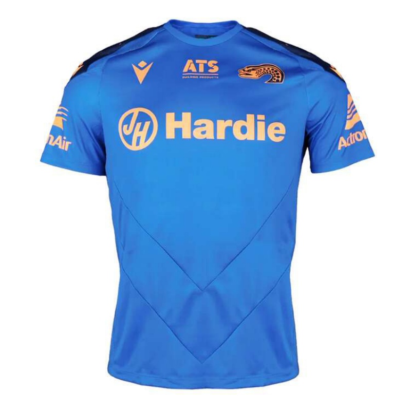 NRL Parramatta Eels 2025 Blue Training Tee