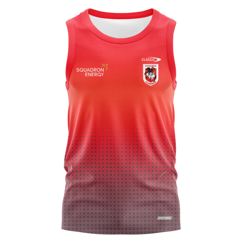 NRL St George Illawarra Dragons 2025 Media Singlet