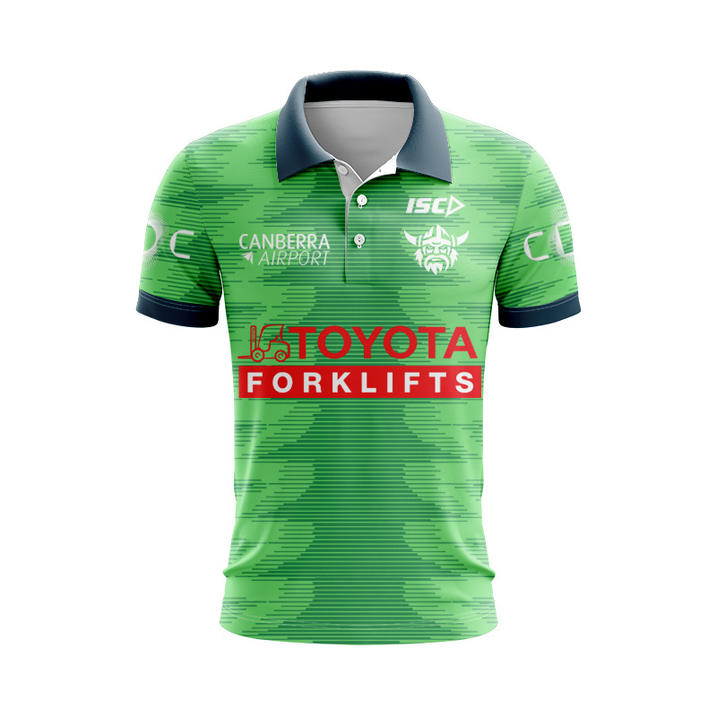 NRL Canberra Raiders 2025 Envy Training Polo Shirt