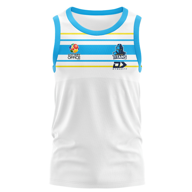 NRL Gold Coast Titans 2025 Dynasty Singlet