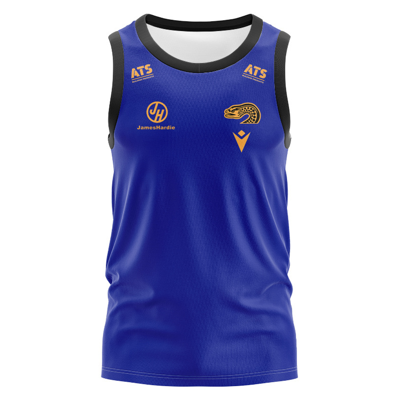 NRL Parramatta Eels 2025 Rugby Run Out Singlet