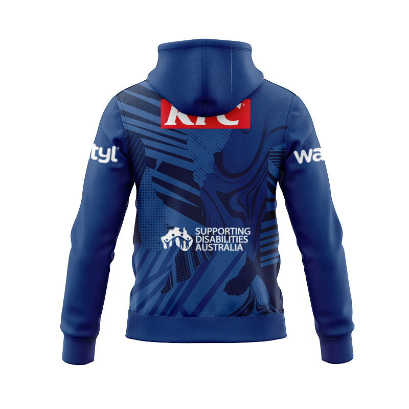 NRL Canterbury-Bankstown Bulldogs 2025 Coaches Training Zipper Hoodie