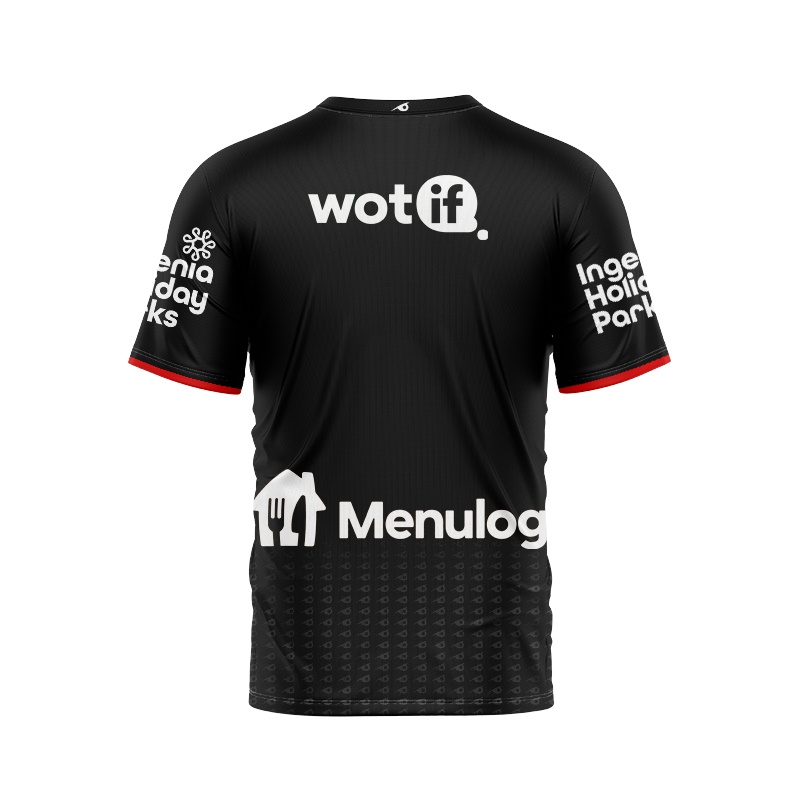 NRL South Sydney Rabbitohs 2025 Black Pro Training T-shirt