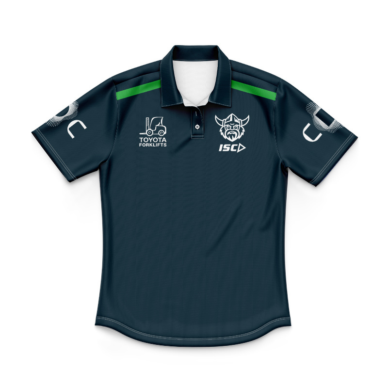 Kid's NRL Canberra Raiders 2025 Jungle Polo Jersey