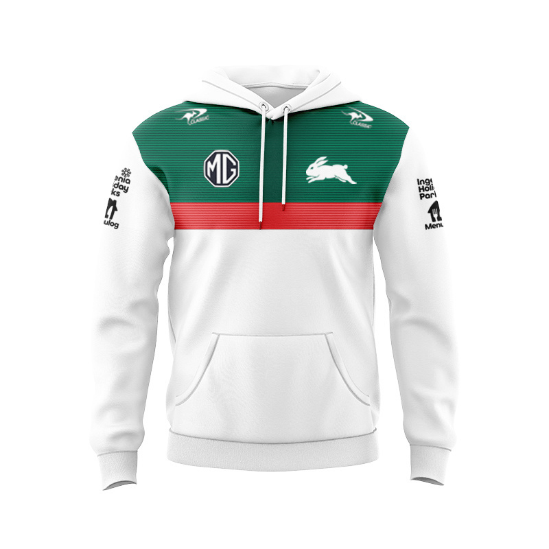 NRL South Sydney Rabbitohs 2025 Coaches Media Sport Hoodie