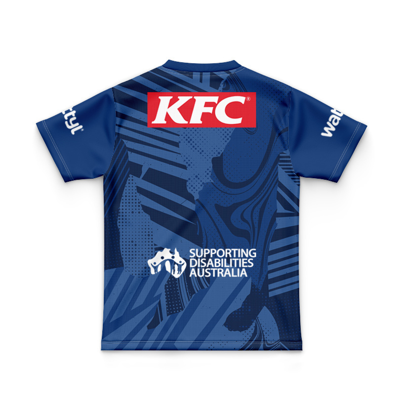 Kid's NRL Canterbury-Bankstown Bulldogs 2025 Coaches Training Jersey