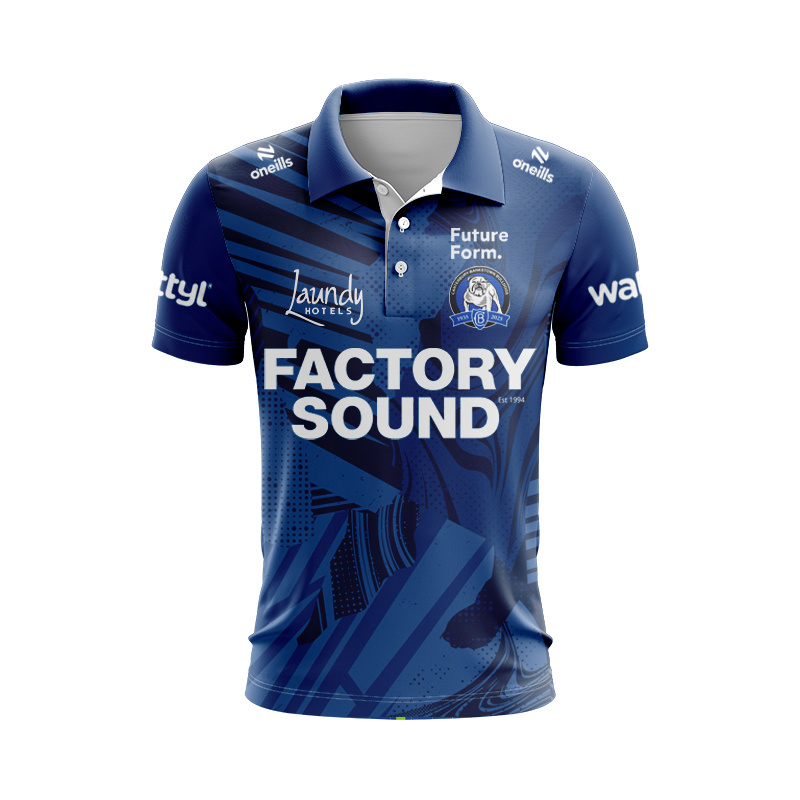 NRL Canterbury-Bankstown Bulldogs 2025 Coaches Training Polo Shirt