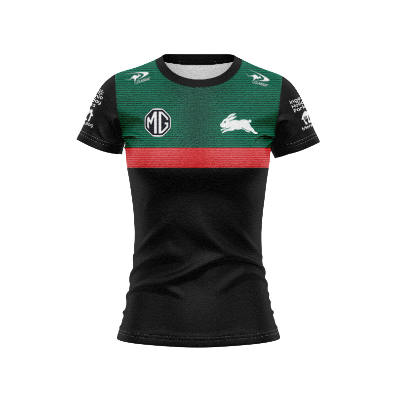 Women's NRL South Sydney Rabbitohs 2025 Black Players Jersey