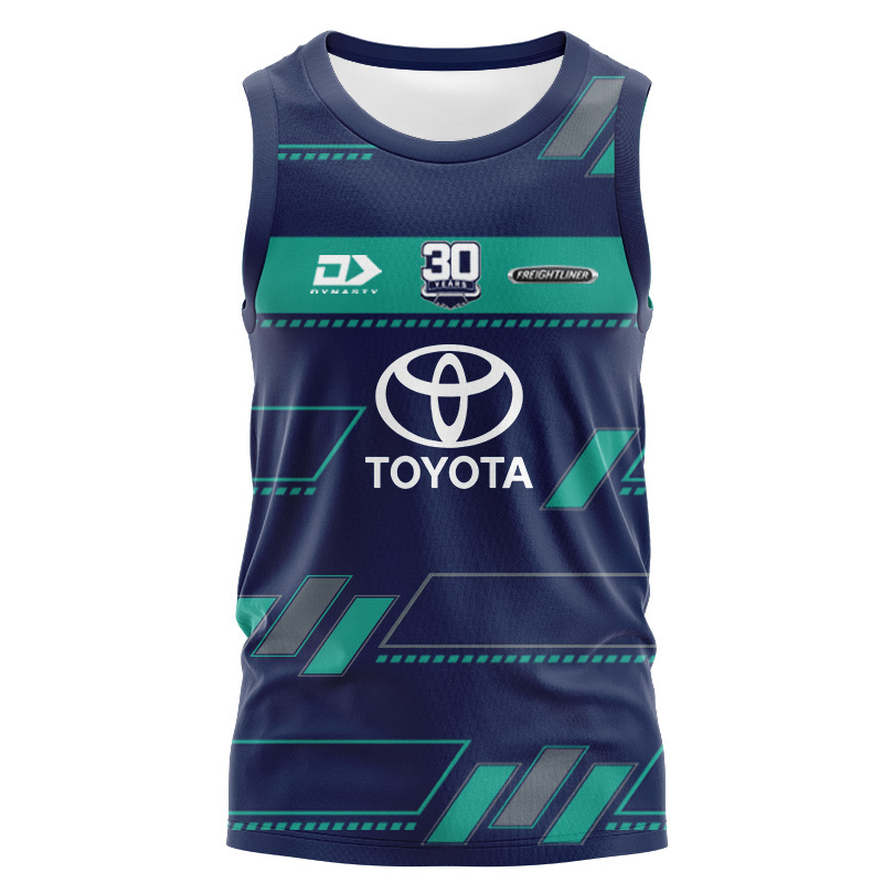NRL North Queensland Cowboys 2025 Dynasty Navy Singlet