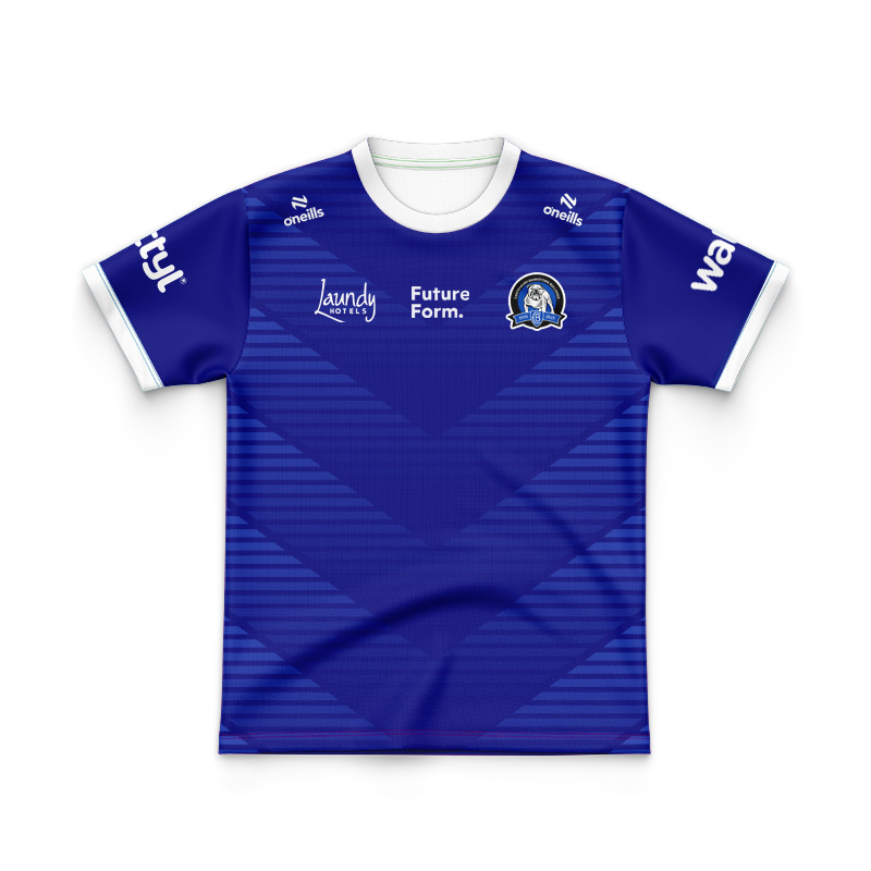 Kid's NRL Canterbury-Bankstown Bulldogs 2025 Warm Up Jersey