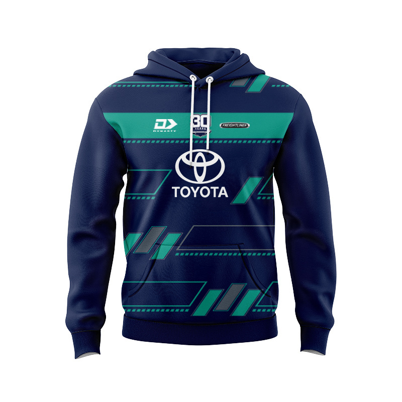 NRL North Queensland Cowboys 2025 Dynasty Navy Sport Hoodie