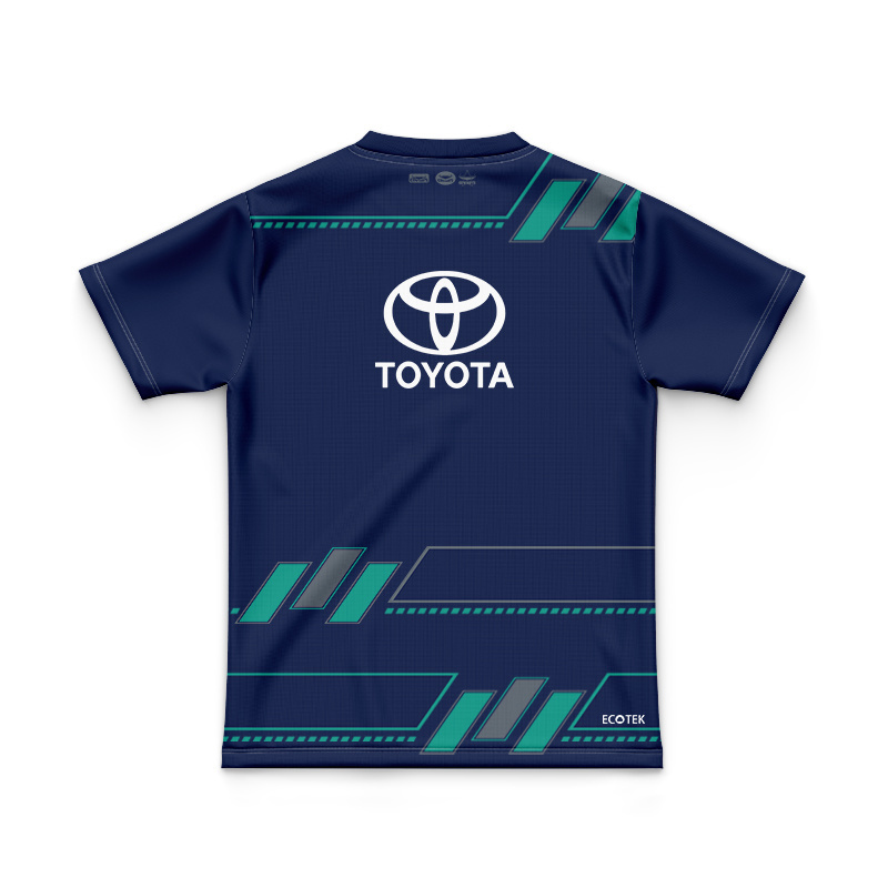 Kid's NRL North Queensland Cowboys 2025 Dynasty Navy Jersey