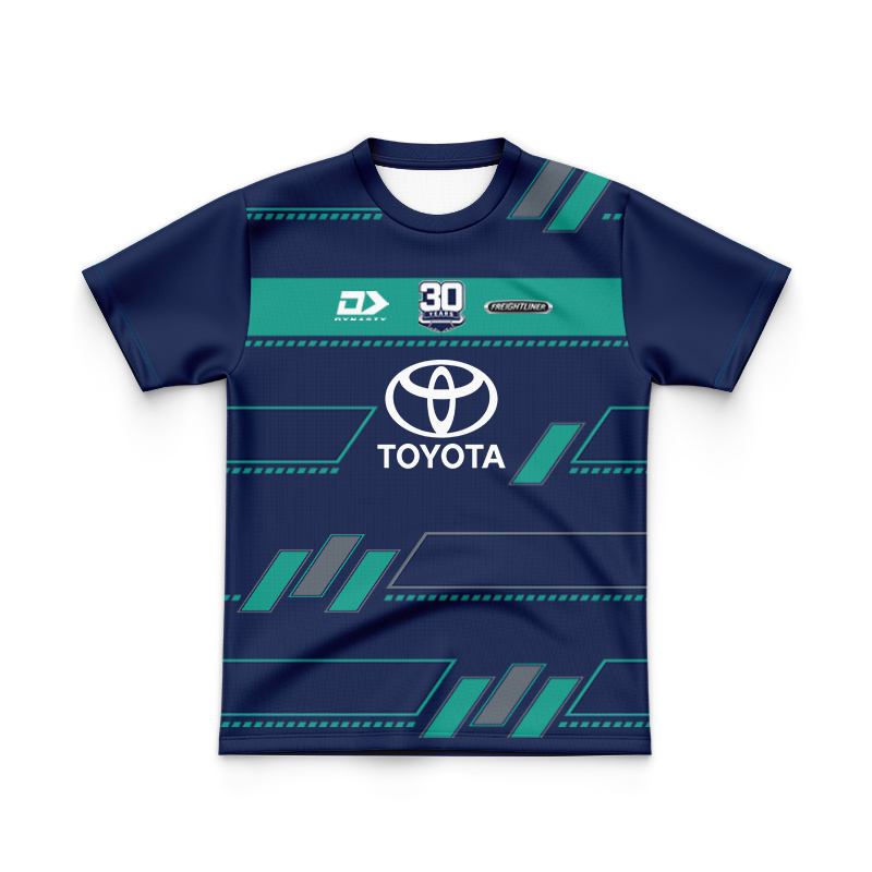 Kid's NRL North Queensland Cowboys 2025 Dynasty Navy Jersey